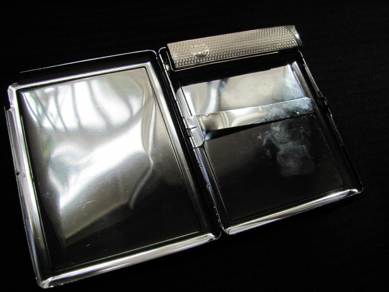 Vintage Chrome Marlboro Cigarette Case and Lighter Combo Etsy