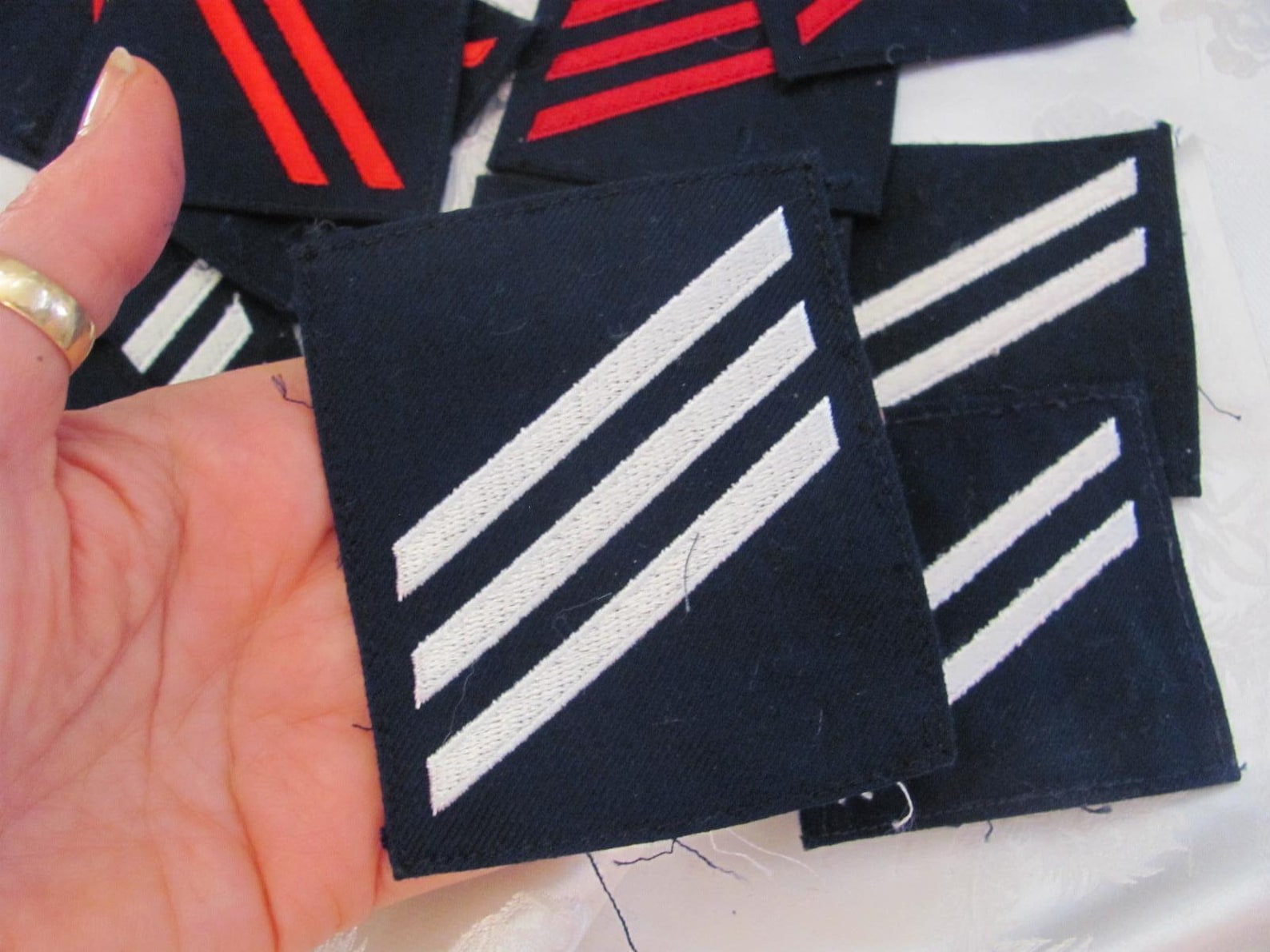 Navy Enlisted Rank Insignia Military Patch Uniform - Your Choice ...