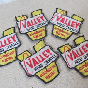 Valley Head Service Vintage Patch Sew On // Engine Shop Car Racing Automotive  **free letter rate shipping*