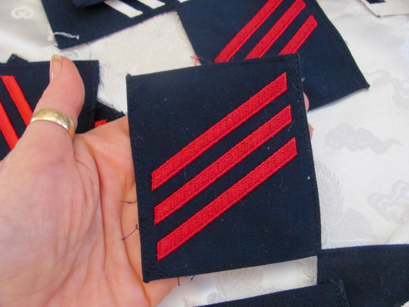 Navy Enlisted Rank Insignia Military Patch Uniform - Your Choice ...