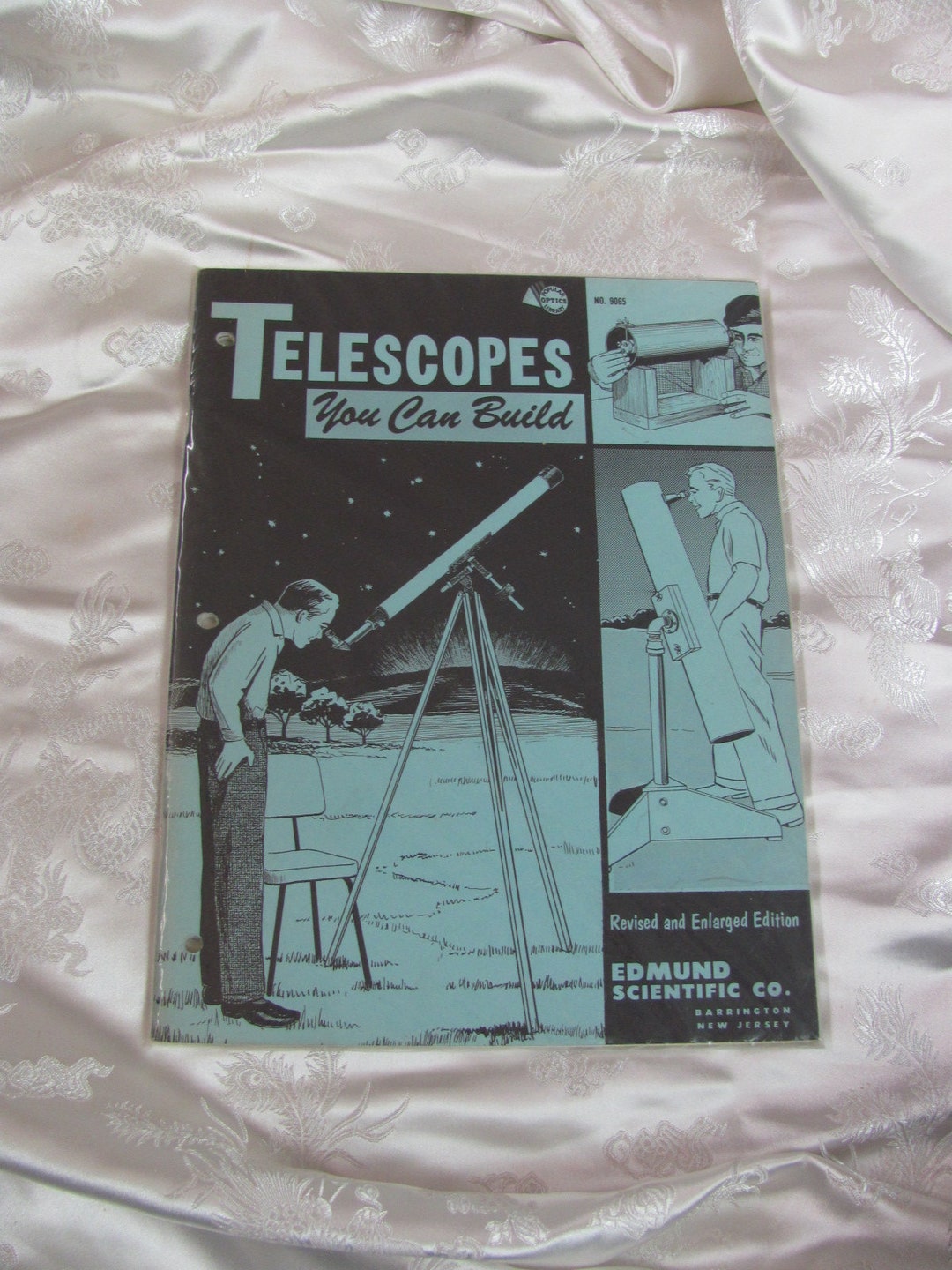Telescopes You Can Build Book Booklet // Edmund Scientific Co. Circa