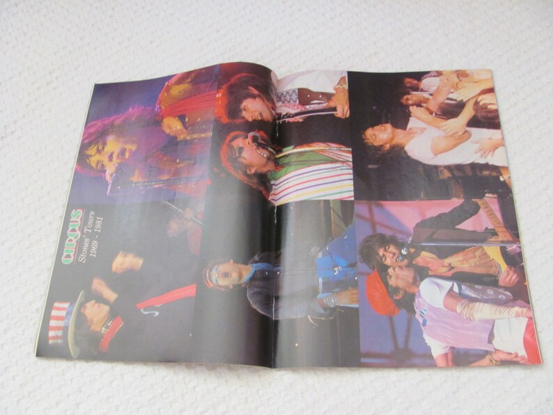 Vintage Circus Magazine November 1981 Rolling Stones - Etsy