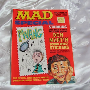 Vintage MAD Magazine Special 23 Twenty Three 1977 // Don Martin anni '70 '80 Commedia Fumetto Fumetto // Molti altri tra cui scegliere nel mio negozio