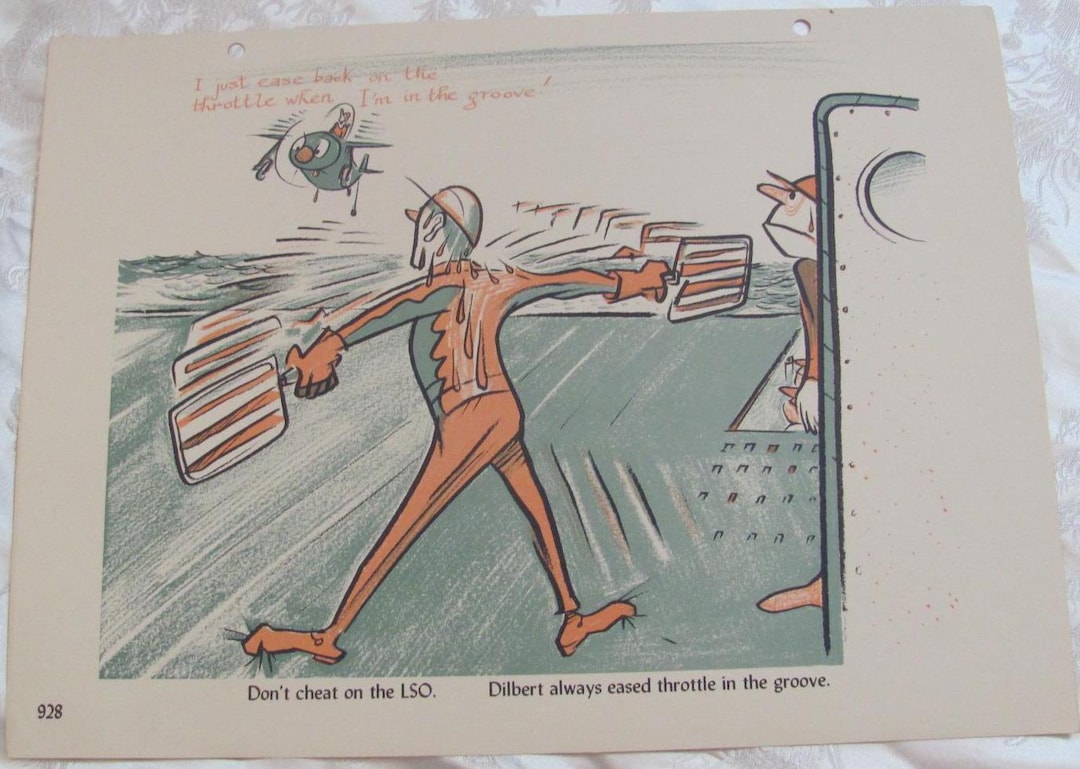 Dilbert Groundloop Comic Robert Osborn // Aviation Aircraft Pilot ...