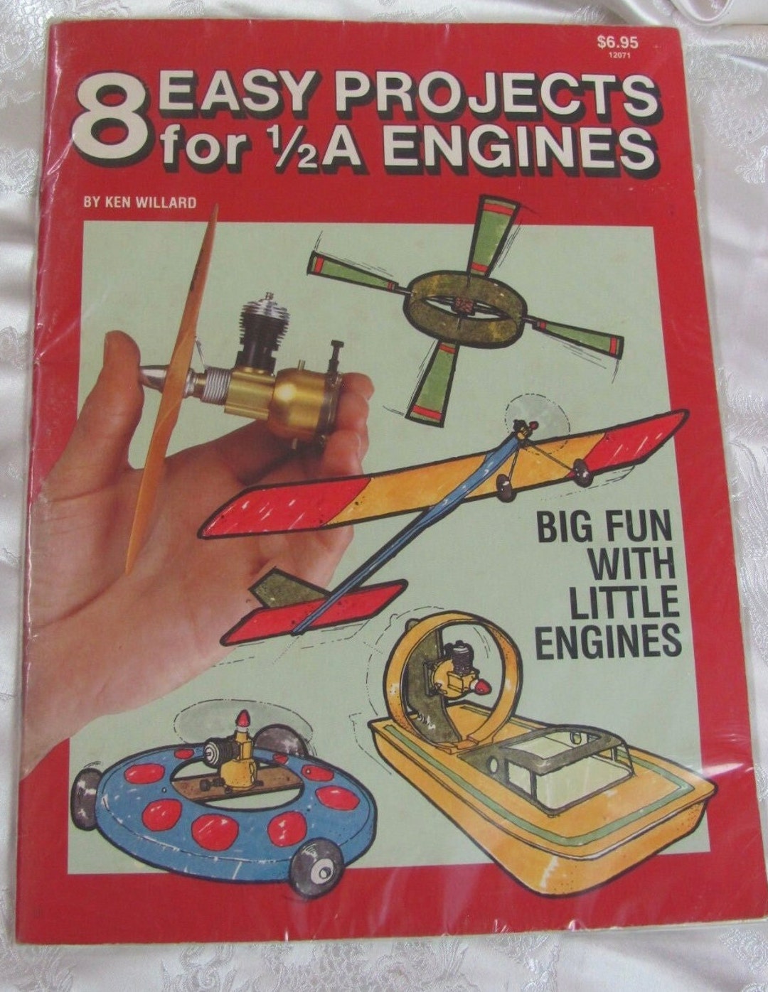 8 Easy Projects for 1 2A Engines Book Booklet Ken Willard Circa 1985 Soft Cover Model Airplane Aviation Boats Motors Etsy