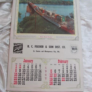 Hamm's Beer Calendar - Etsy