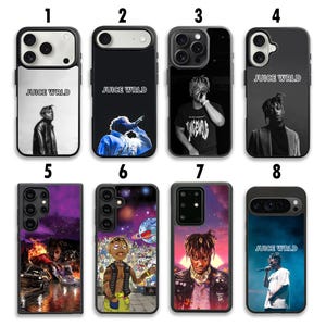 Famous Rapper Hip-Hop Case iPhone 11 12 13 14 15 16 17 Pro Max Mini Plus Case - Samsung Galaxy  S24 S25 Ultra Note Case - Google Pixel Case
