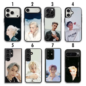 Felix Lee Kpop-skal med berömt utseende, iPhone 14 15 16 17 Pro Max Mini Plus-skal - Samsung Galaxy S21 S23 S24 S25 Ultra Note-skal - Google Pixel-skal