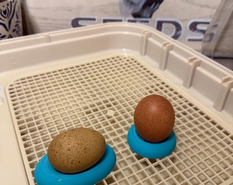 Hatching Egg Rings | 3D Printed Lockdown Egg Holders | Vertical or Horizontal Egg Support