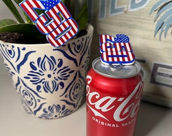 America 250 Can Tab Opener Keychain | Patriotic Fourth of July Beer Opener | USA 250th Anniversary Gift | Independence Day Party Favor