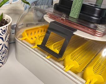 Maticoopx Hygrometer Holder | Incubator Humidity Monitor Mount | 3D Printed Govee Hygrometer Bracket | Govee Holder Maticoopx 20 and 30