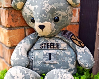 military memory bear