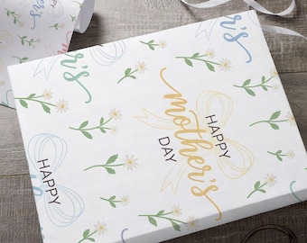 Mother’s Day Wrapping Paper, Gift Wrap for Mom, Personalized Gift Wrap, Cute Mother’s Day Gift Wrap