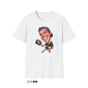 Pickleball T-Shirt | Ben Johns Caricature Shirt | Unisex