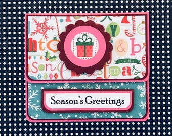 Christmas Present: Gift Card Holder, Gift Card Envelope, Gift Card Box, Money Holder, Gift Card Packaging, Money Envelope