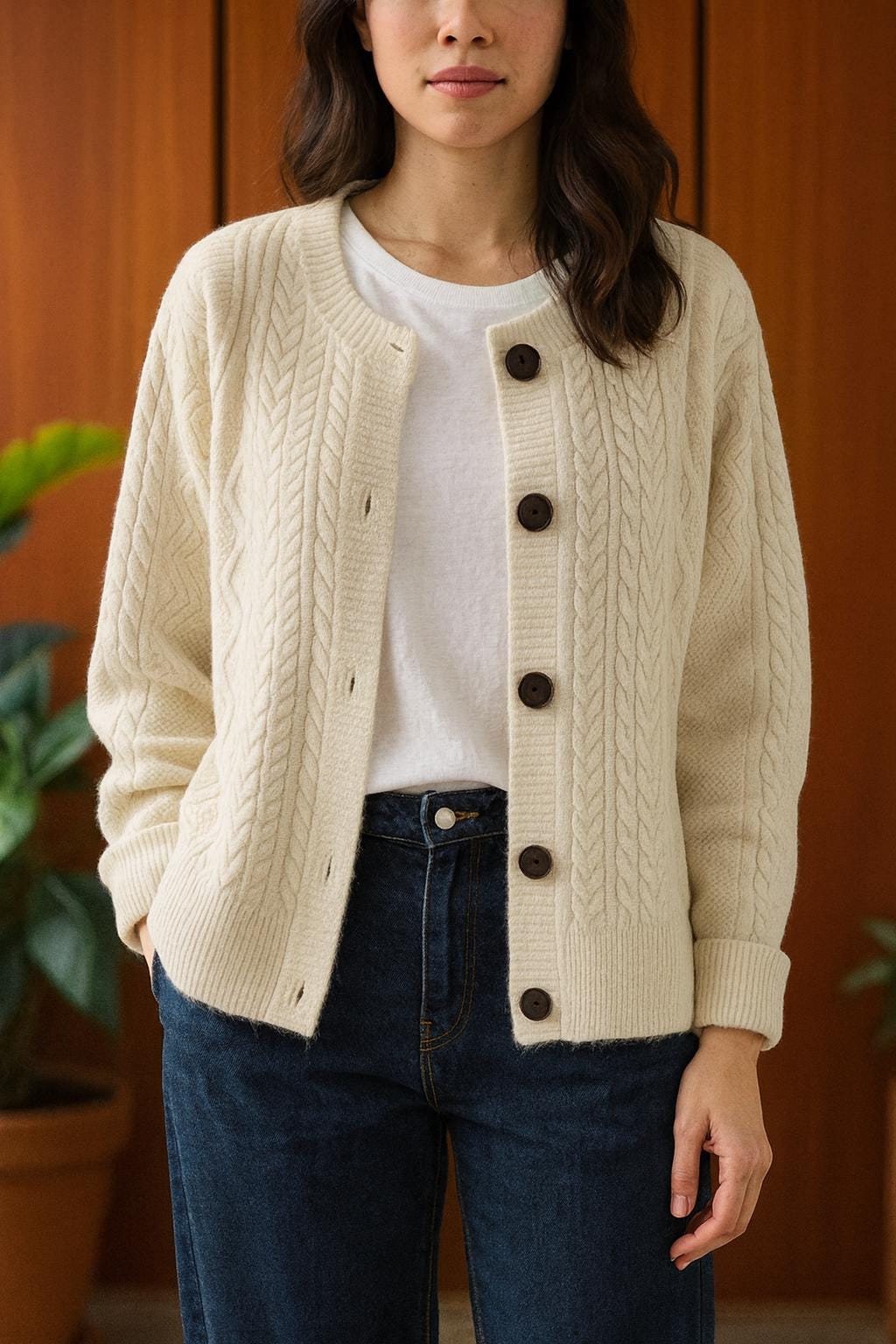 Yellow Unicorn Grunge Cardigan トップス MASU 23AW UNICORN GRUNGE