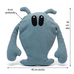 Peluche para bienestar consciente. Un compañero suave y calentito para ayudar al acompañamiento emocional. 100% algodon organico sin toxicos image 4