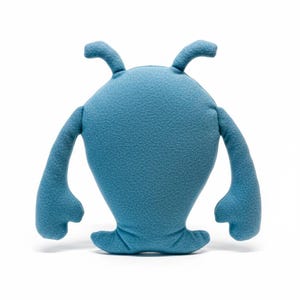Peluche para bienestar consciente. Un compañero suave y calentito para ayudar al acompañamiento emocional. 100% algodon organico sin toxicos image 2