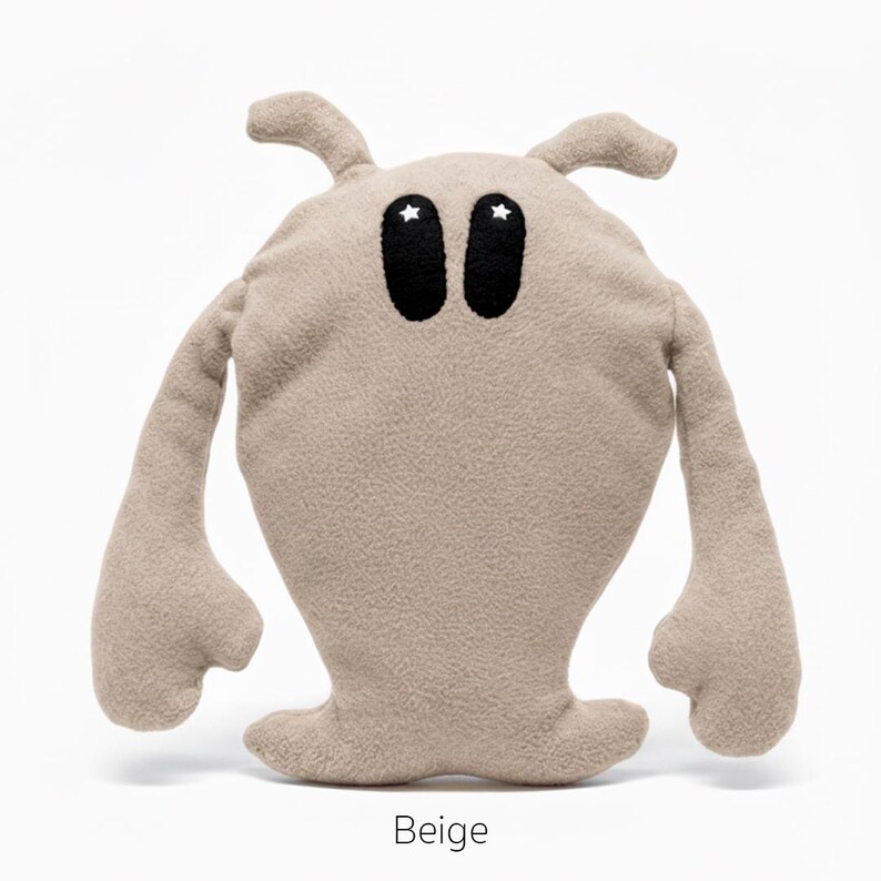 Peluche para bienestar consciente. Un compañero suave y calentito para ayudar al acompañamiento emocional. 100% algodon organico sin toxicos image 6