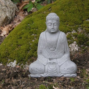 Buddha Statue, Concrete Statues, Meditating Buddhas Garden Decor, Garden Buddha Figure, Cement Buddhas, Zen Garden, Buddism, Concrete Buddha