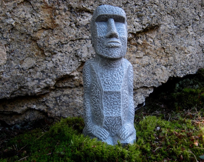 Easter Island Statue, Garden Statue, Moai Easter Island Figure, Moai