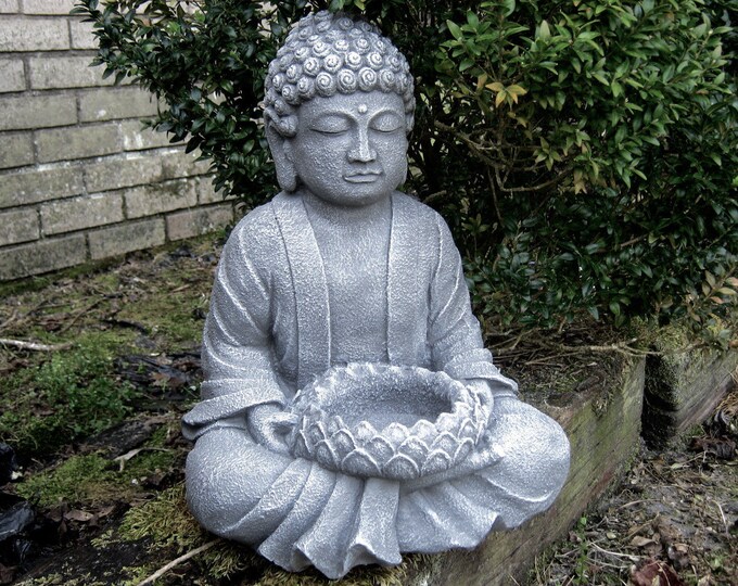 Buddha Statue, Garden Statues, Zen Garden, Concrete Buddha, Garden