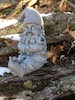 Garden Gnome Sleeping, Concrete Gnome Resting, Garden Decor, Garden Gnomes, Cement Gnome, Garden Statues, Yard Art, Home Decor, Gardener. 