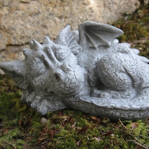 Dragon Statue, Concrete Dragon, Cement Dragons, Garden Dragons, Concrete Statues, Fantasy, Draco, Garden Statues, Garden Decor And Art