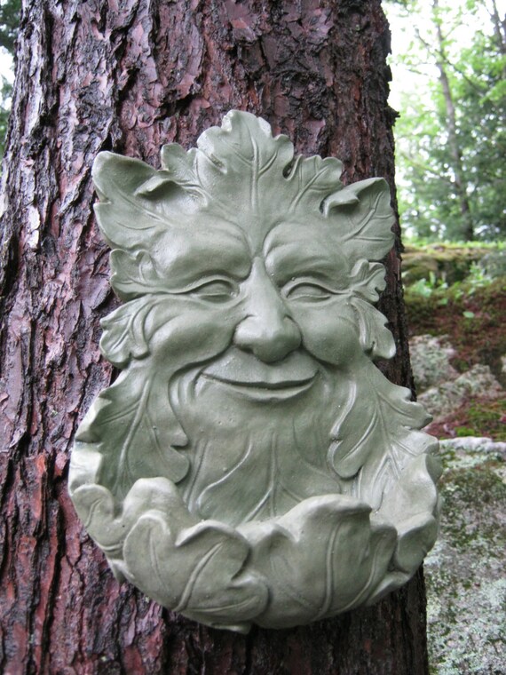 Green Man Hanging Feeder Hanging Succulent Planter Garden Etsy