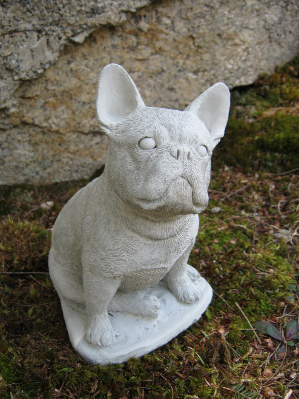 frenchie dog statue