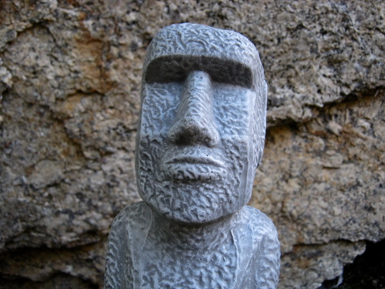 Easter Island Statue Garden Statue Moai Easter Island Etsy