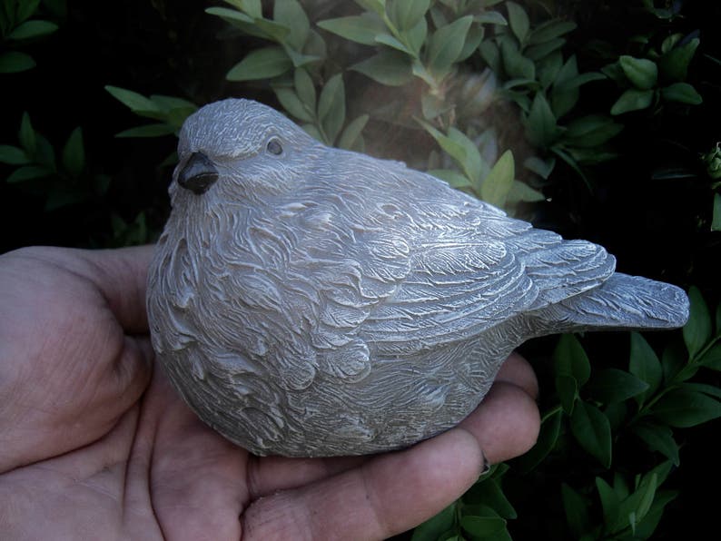 Bird Statues Concrete Birds Birdbath Birds Cement Statues Etsy