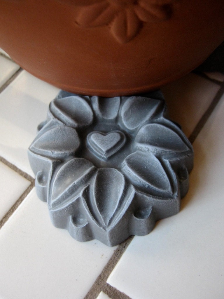 Pot Risers Concrete Flower Pot Feet Plant Pot Risers Flower Etsy UK