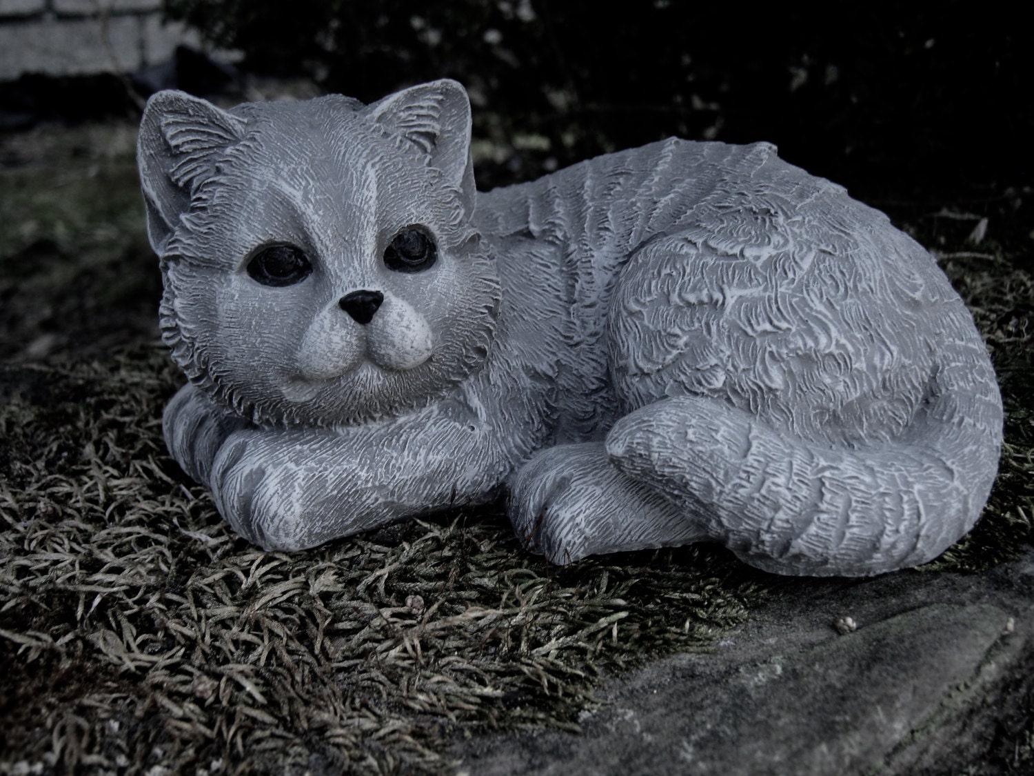 Cat Statue Concrete Cat Statues Concrete Statues Of Cats | Etsy