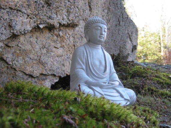 Buddha Statue Meditating Buddha Buddhist Concrete Statues | Etsy