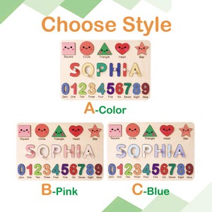 Personalized Baby Name Puzzle, Early Learning Busy Board, Wooden Baby Toy, Baby Room Decor, 1st Christmas Gift for kids, 1st Birthday Gift
Safe & Premium Quality​
Made of high-quality solid wood with multiple sanding processes—smooth edges
Printed with non-toxic paint—vibrant colors, zero odor, safe for long-term play
Kids feel like they’re exploring a real animal world!​
Perfect for Parent-Child Time​
Share joy as they finish & tell stories about the animals—great for language development!