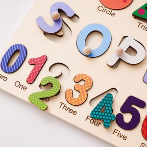 Personalized Baby Name Puzzle, Early Learning Busy Board, Wooden Baby Toy, Baby Room Decor, 1st Christmas Gift for kids, 1st Birthday Gift
Safe & Premium Quality​
Made of high-quality solid wood with multiple sanding processes—smooth edges
Printed with non-toxic paint—vibrant colors, zero odor, safe for long-term play
Kids feel like they’re exploring a real animal world!​
Perfect for Parent-Child Time​
Share joy as they finish & tell stories about the animals—great for language development!