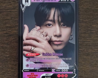 KPop Pokemon Style Photo Cards