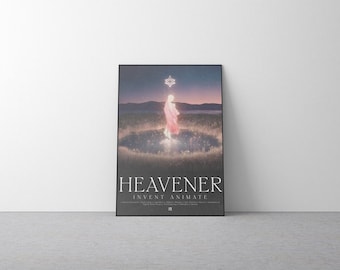 Invent Animate Heavener Album Cover Artwork Design | Rolled Poster