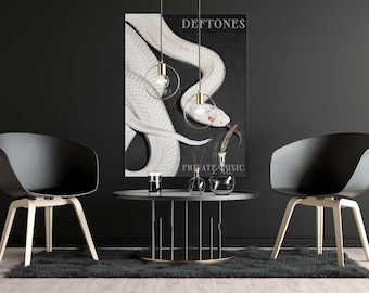 Póster musical privado de Deftones / Descarga digital