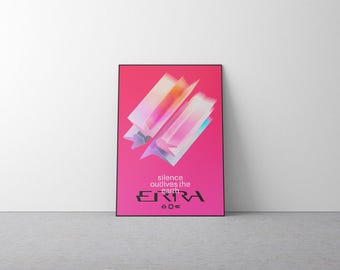 Erra Silence Outlives the Earth Poster | Rolled Poster