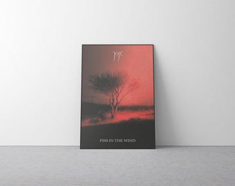 Joji Piss in the Wind Album Cover Custom Poster | Rolled Poster