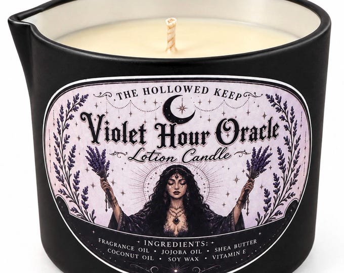 Featured listing image: Violet Hour Oracle Lotion | Massage Oil