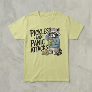 T-shirt med panikattacker och ångest, rolig t-shirt med grafisk design