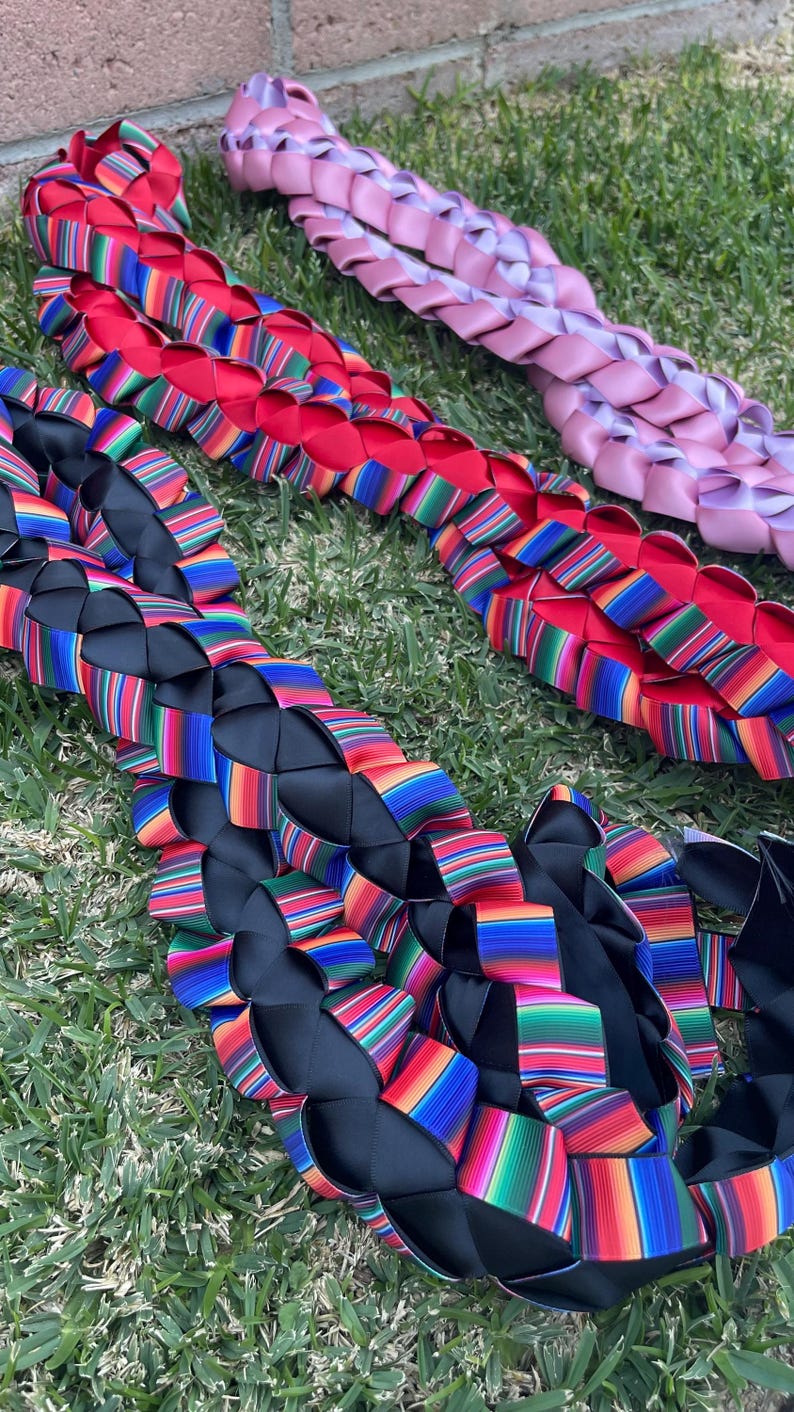 Graduation Ribbon Lei|highschool|college|customize|2026 Graduation Gift ...
