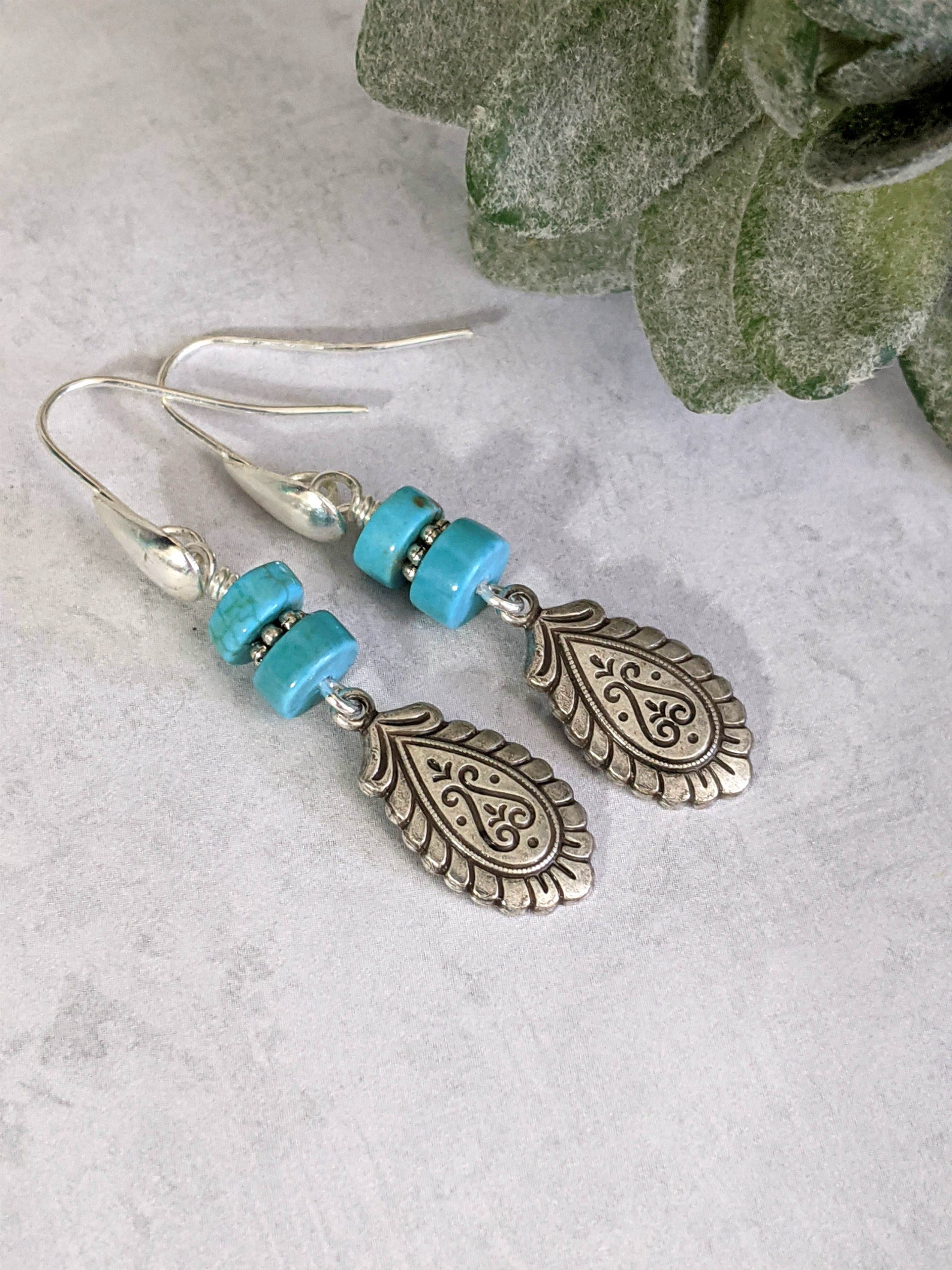Turquoise earrings near me Clearance