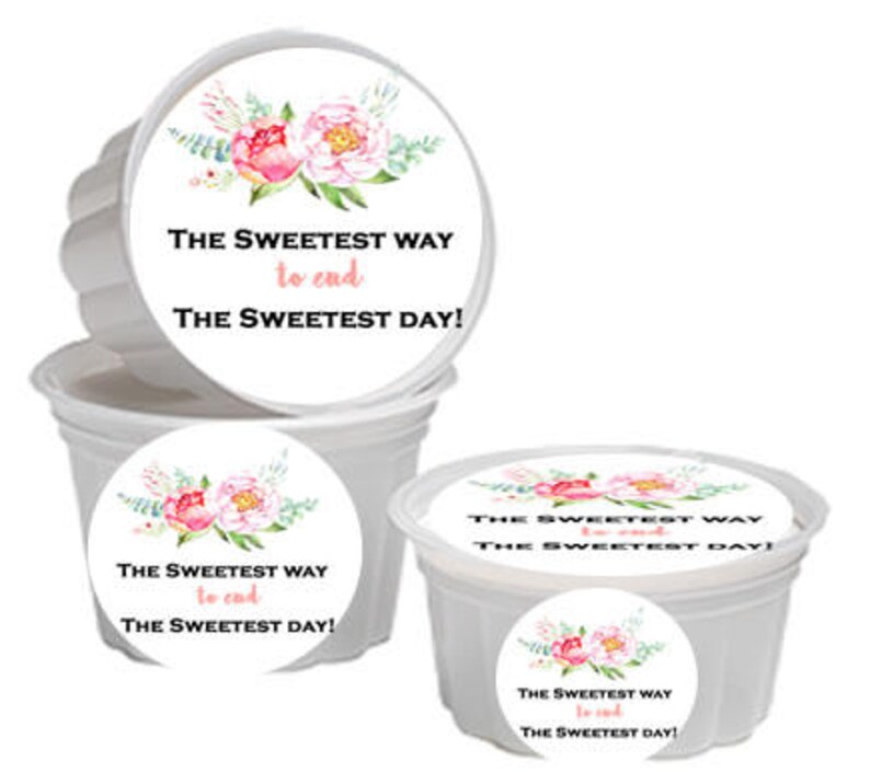 Ice Cream Cups Labels Wedding Ice Cream Bar Wedding Ice Etsy