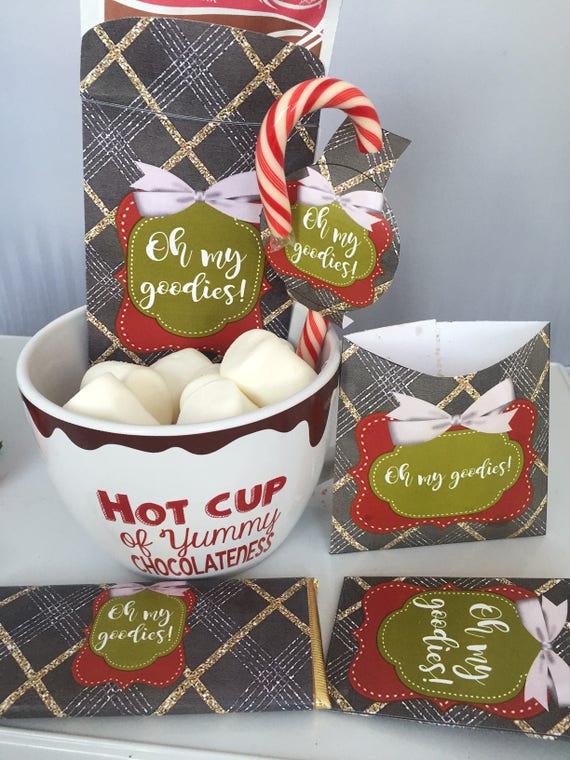 Christmas Cocoa Gift Set Christmas Hot Chocolate Gift Set