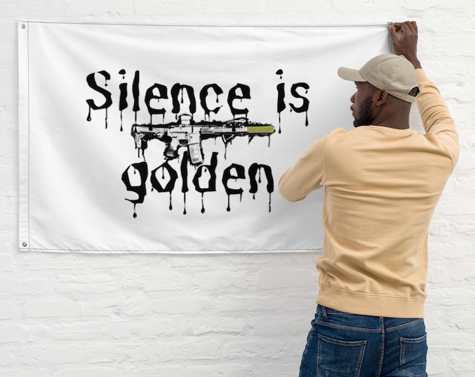 Silence is Golden Flag