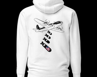 Patriottische FAFO Bomber Plane-hoody